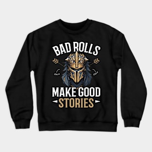 RPG Gaming Role Playing D20 Tabletop Games Funny RPG Gamer Crewneck Sweatshirt